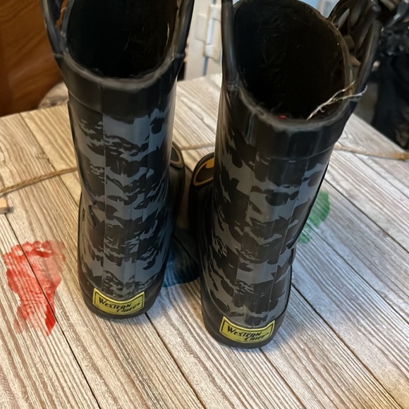 Western Chief Batman Rain Boots- Like New! - Picture 3 of 4